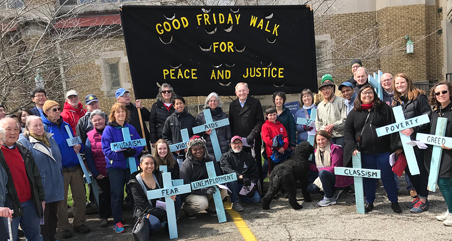 Good Friday walk