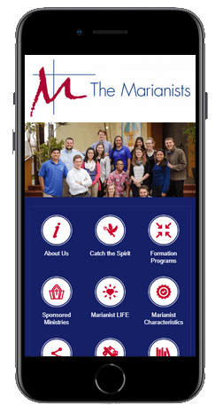 Marianist App Home